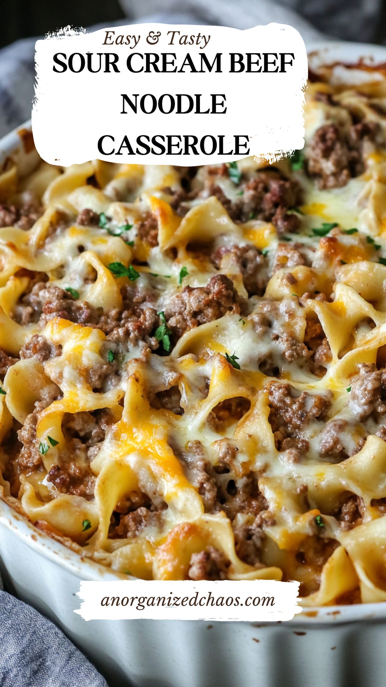 Sour Cream Beef Noodle Casserole