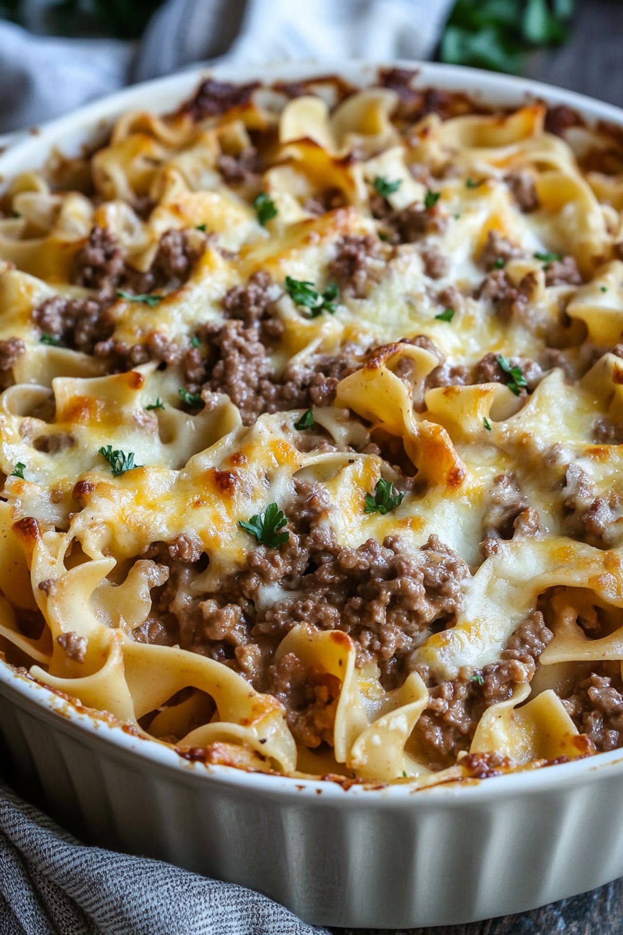 Sour Cream Beef Noodle Casserole