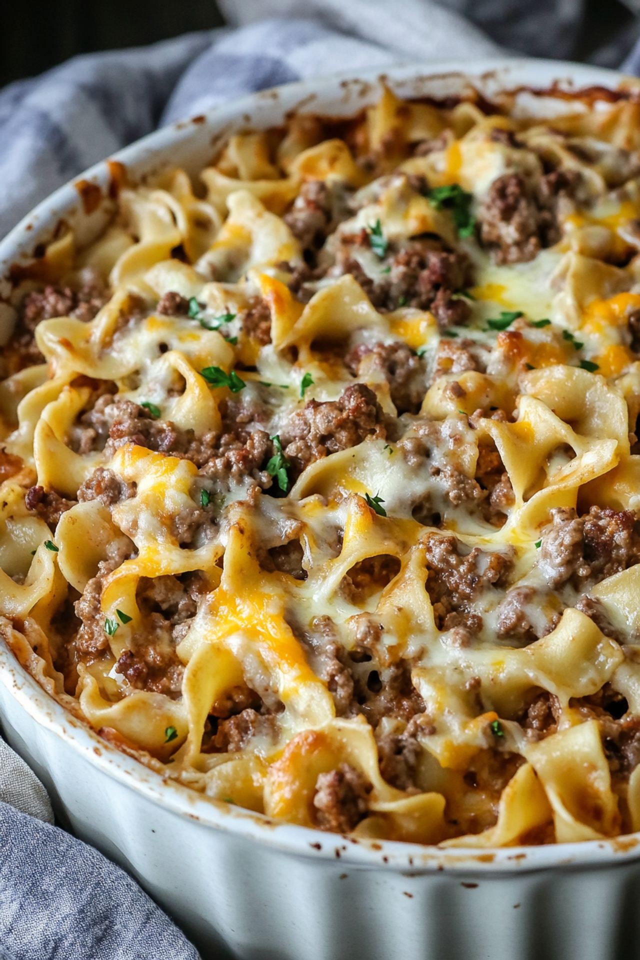 Sour Cream Beef Noodle Casserole