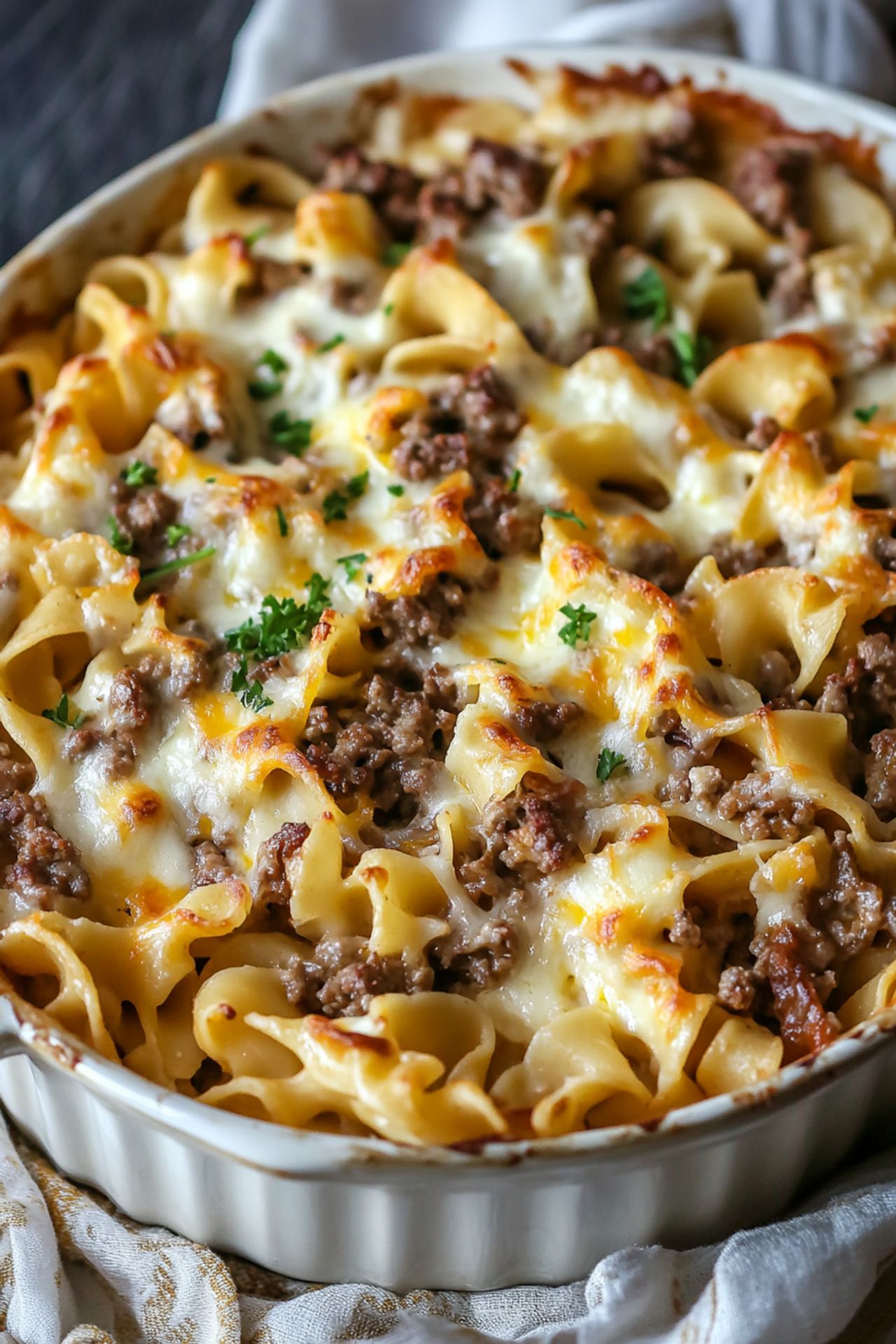 Sour Cream Beef Noodle Casserole