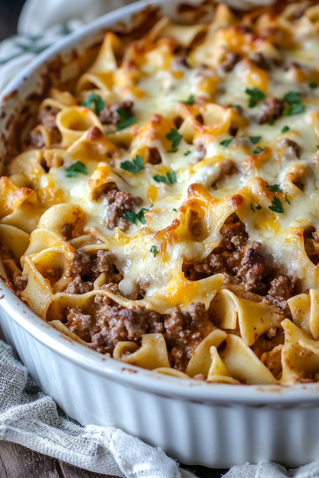Sour Cream Beef Noodle Casserole