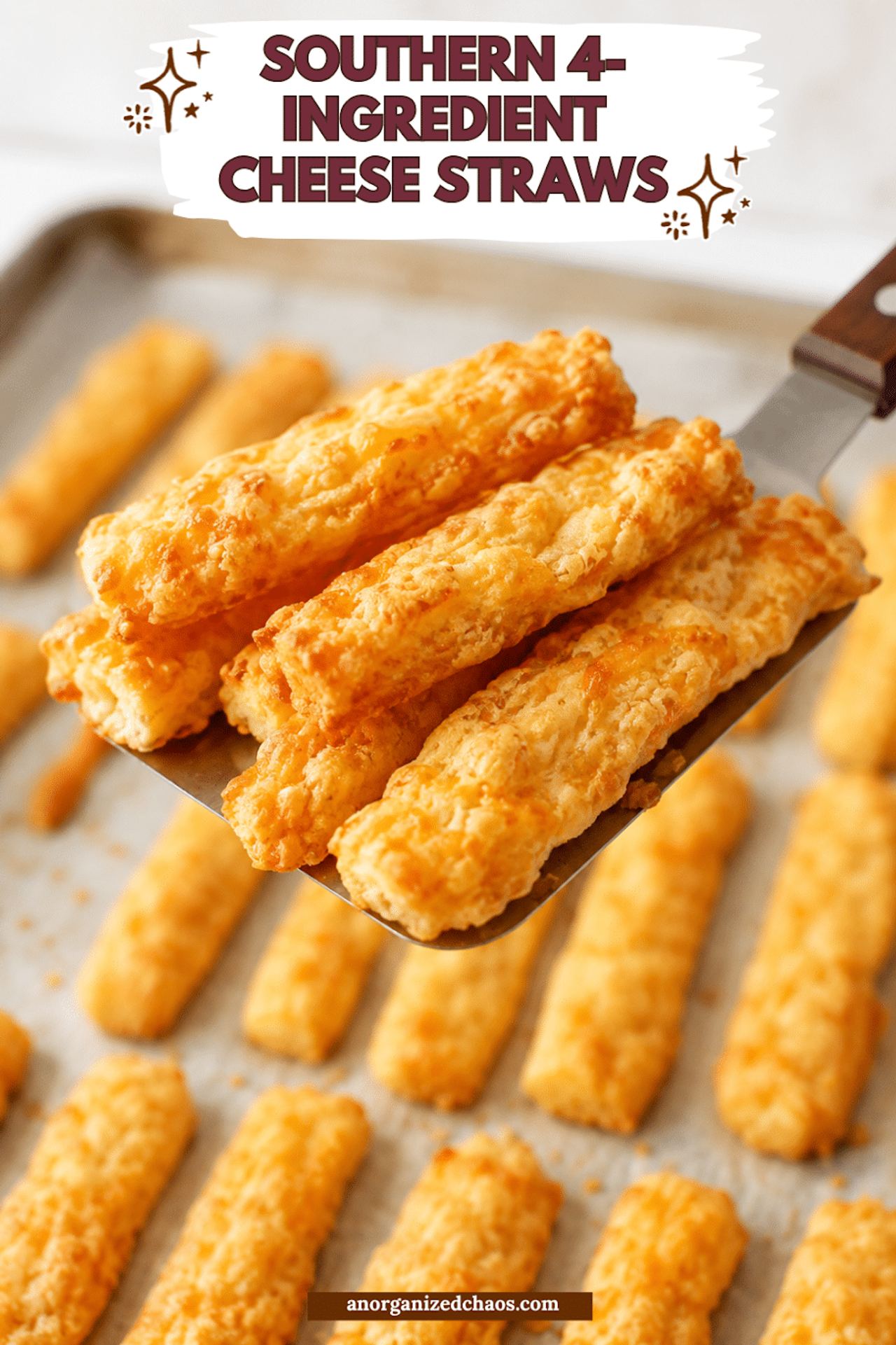 Southern 4-Ingredient Cheese Straws