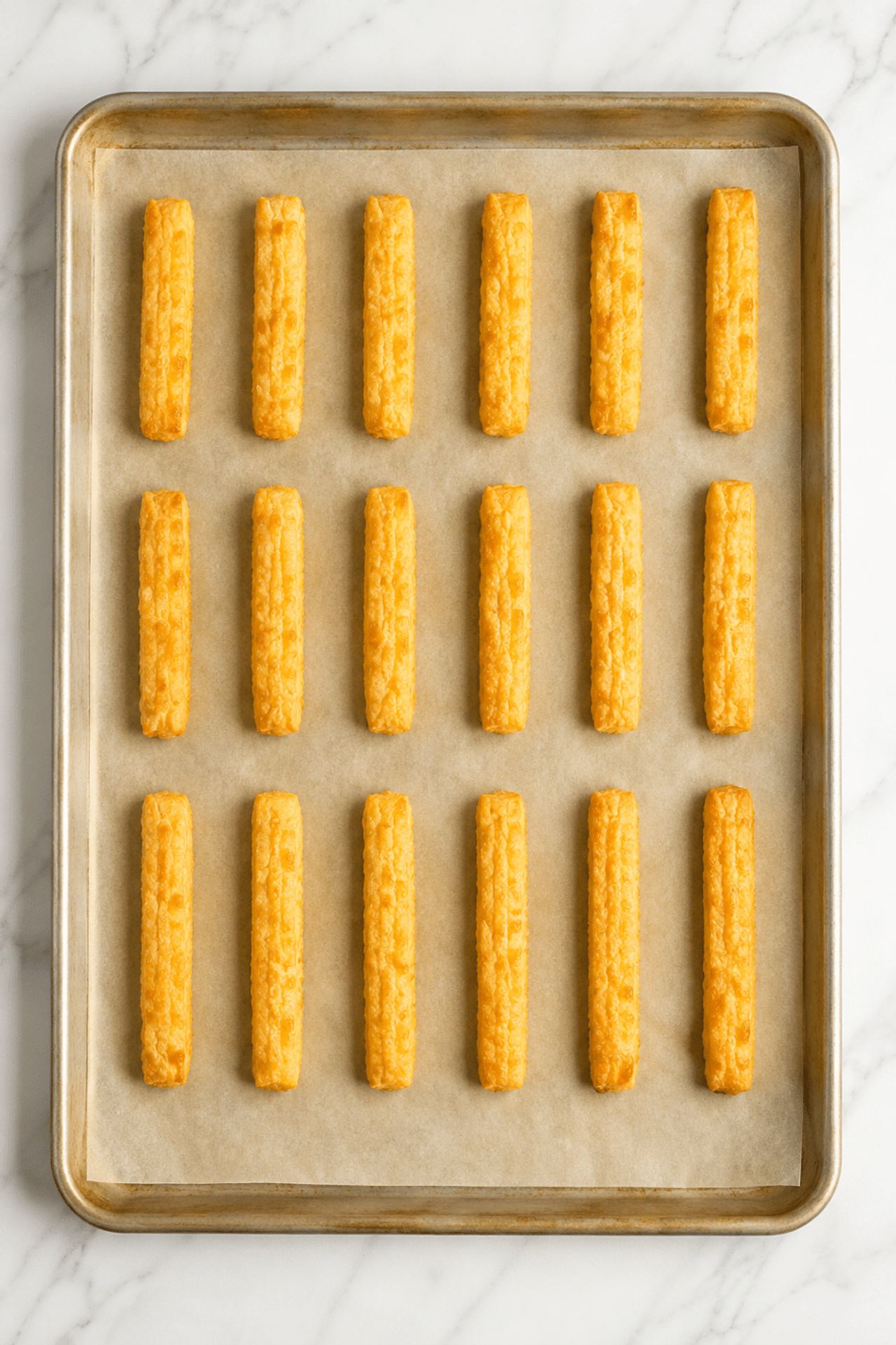Southern 4-Ingredient Cheese Straws