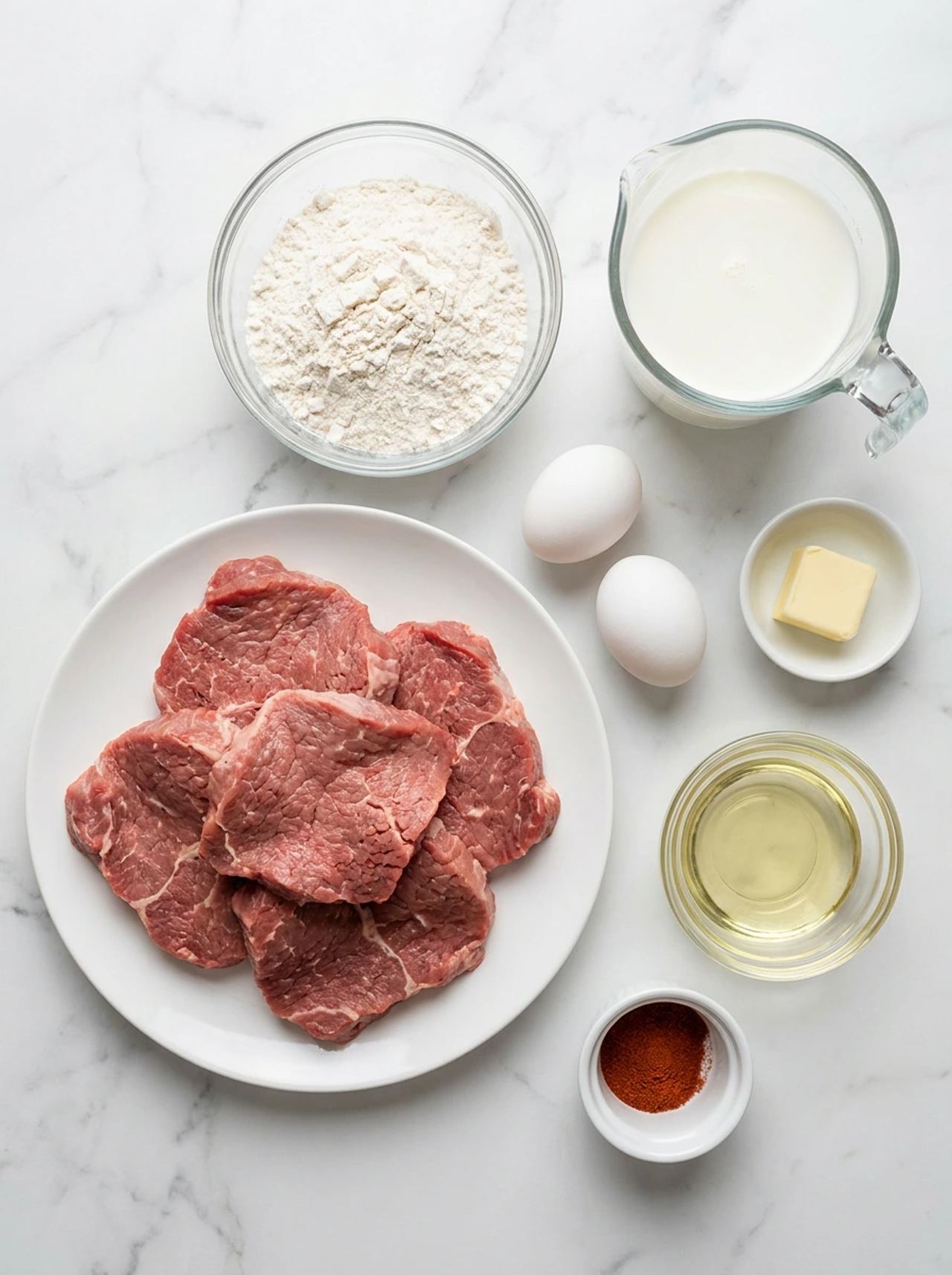 Southern Chicken-Fried Steak with Gravy