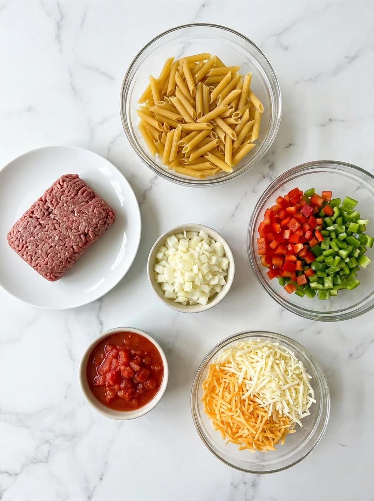 Stuffed Pepper Pasta Casserole