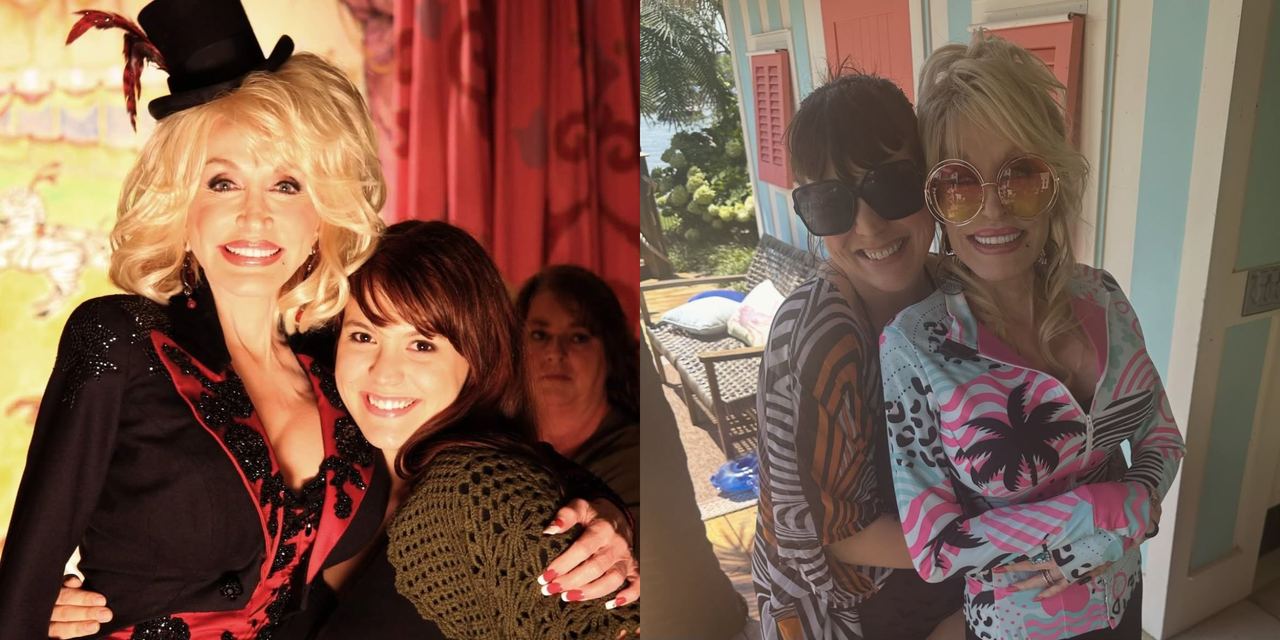 Dolly Parton and her niece Rebbeca Seaver | Source: Instagram/rebeccaann.seaver
