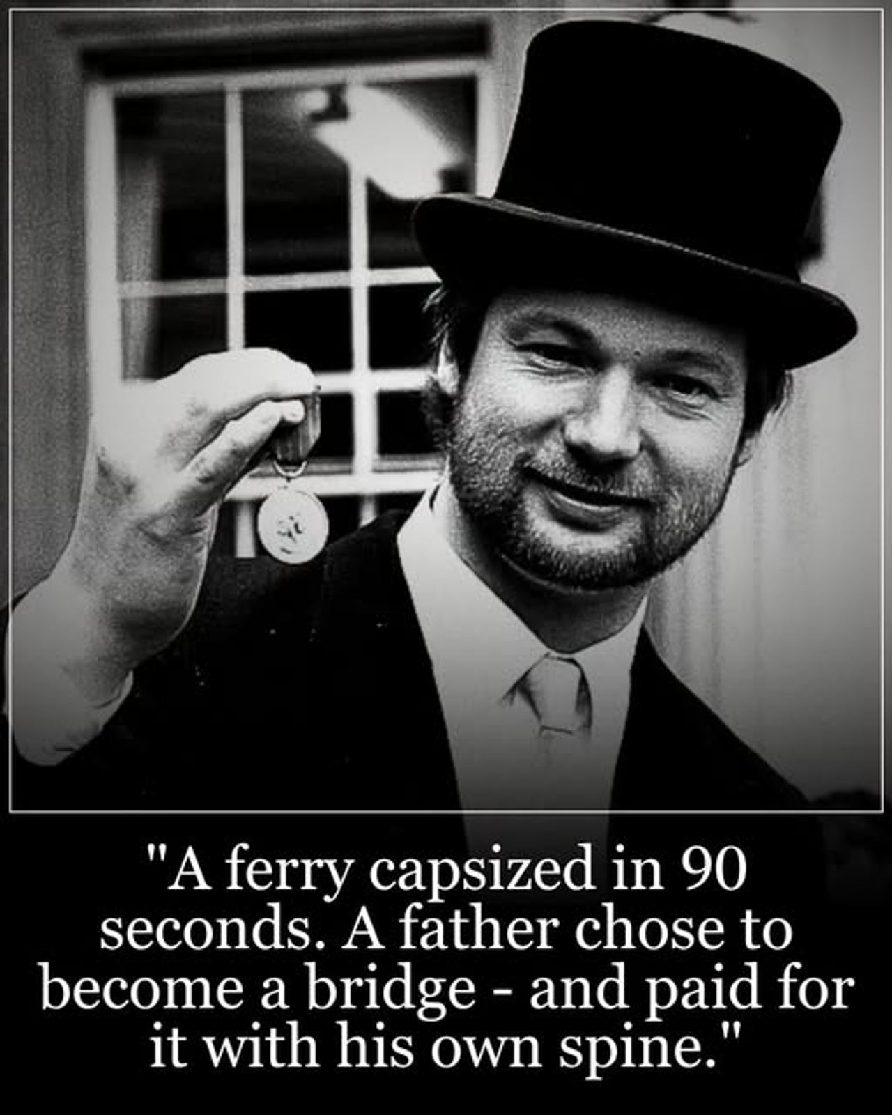 The man who became a bridge on the Herald of Free Enterprise