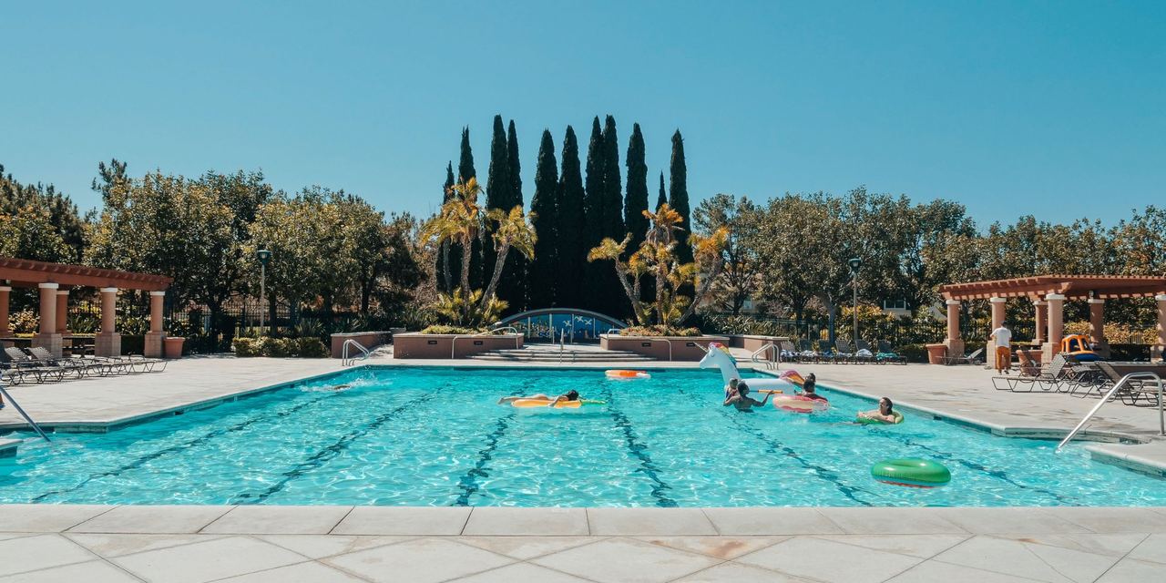 People in a swimming pool | Source: Pexels