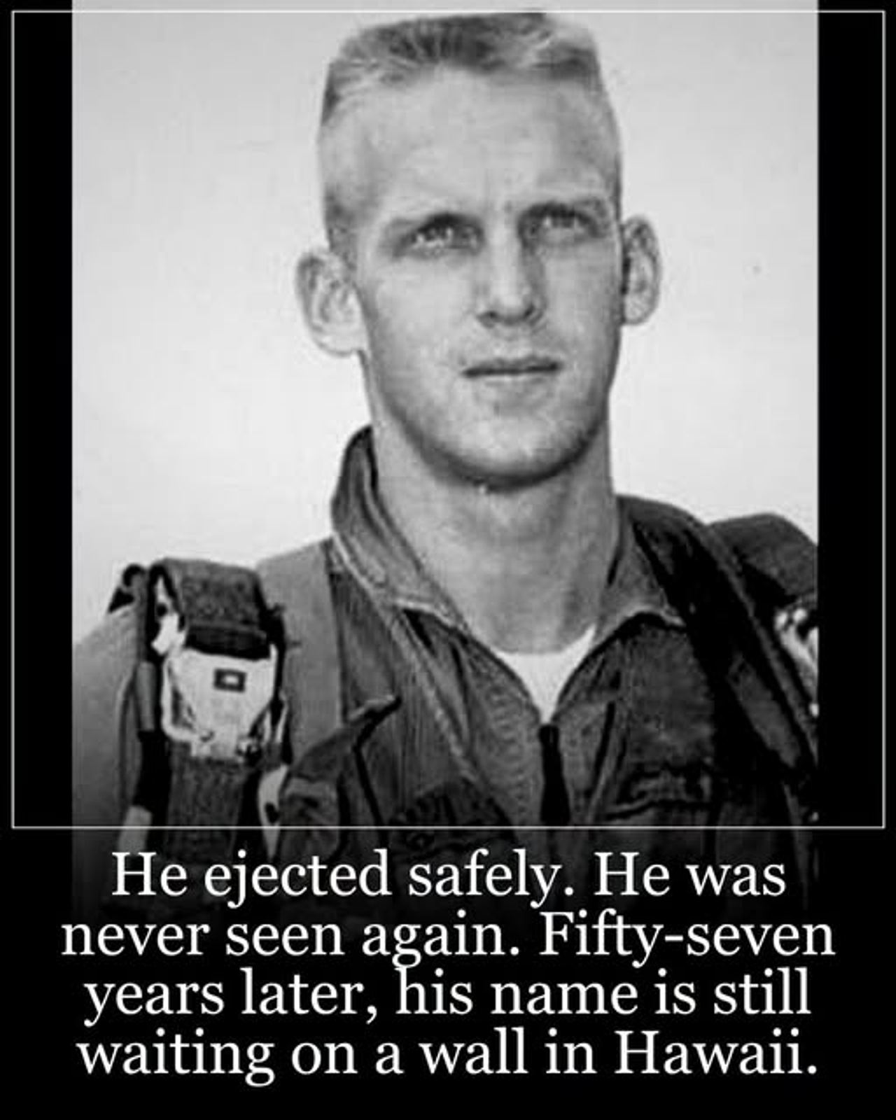The pilot who never came home, and the name that remained