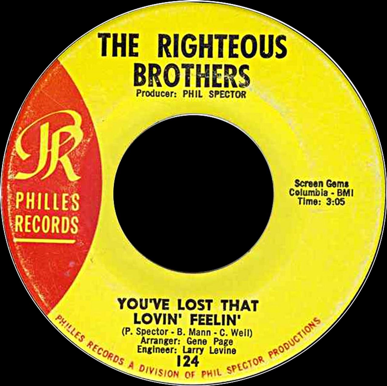 You've Lost That Lovin' Feelin' by The Righteous Brothers US vinyl