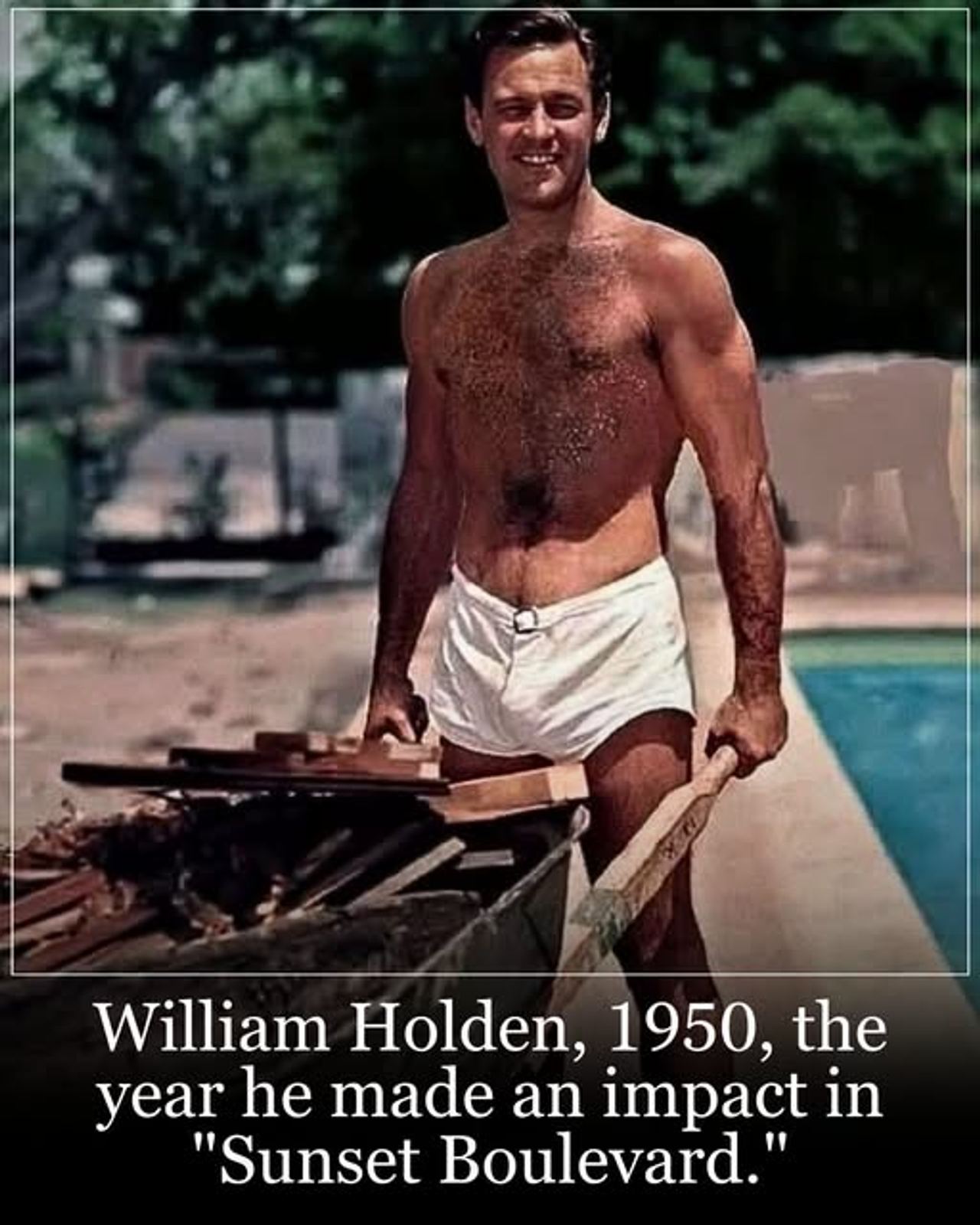 The role William Holden almost missed changed everything