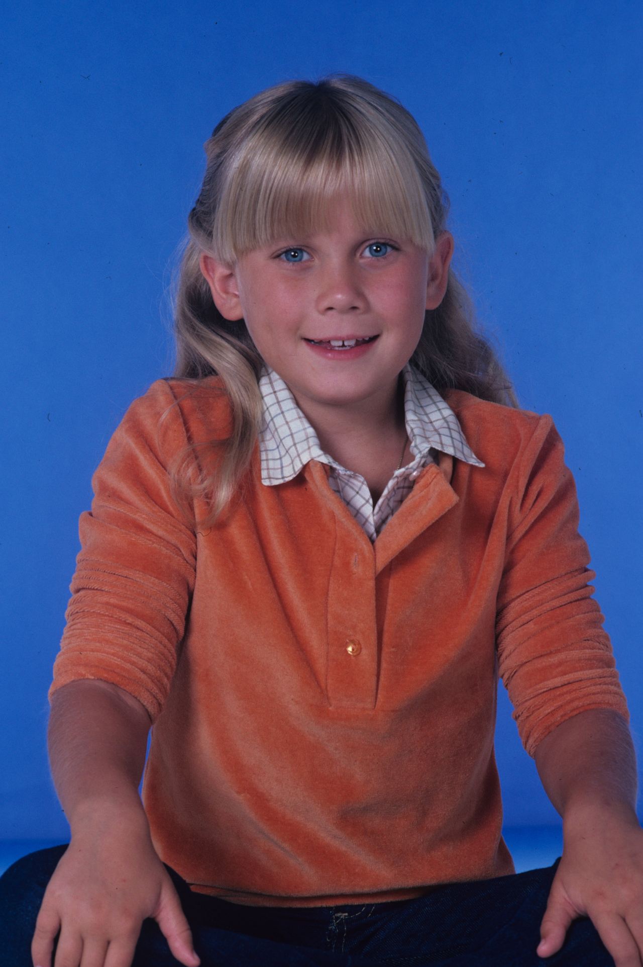 Some of these child stars were on our TVs for many years. In this photo, a beloved former child actress posed for a portrait for "Benson" on July 17, 1979. | Source: Getty Images