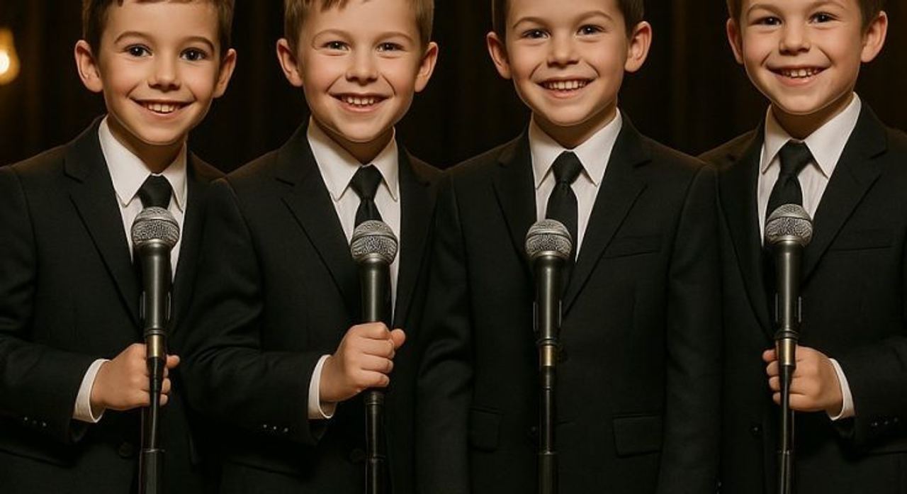 They walked on stage claiming they would be the next Beatles, and the judges nearly laughed, But then the music started,