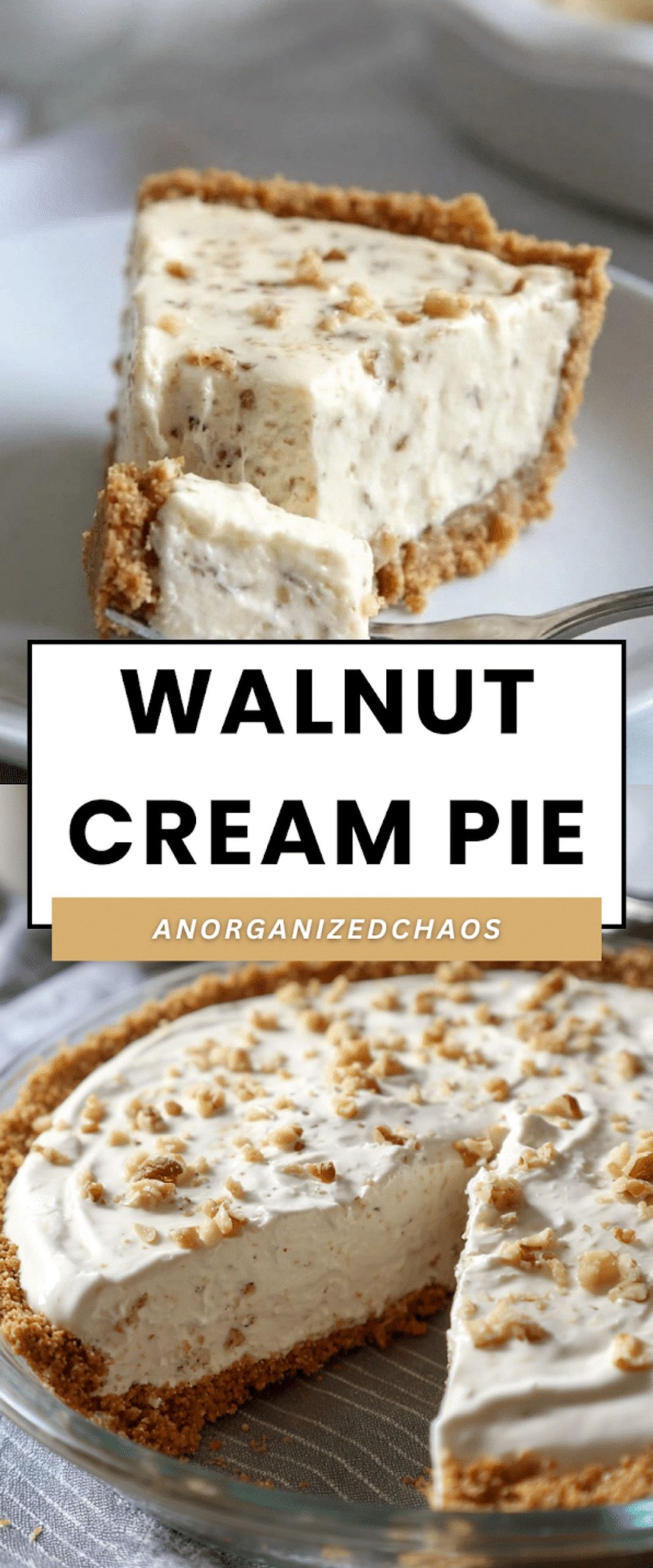 Walnut Cream Pie