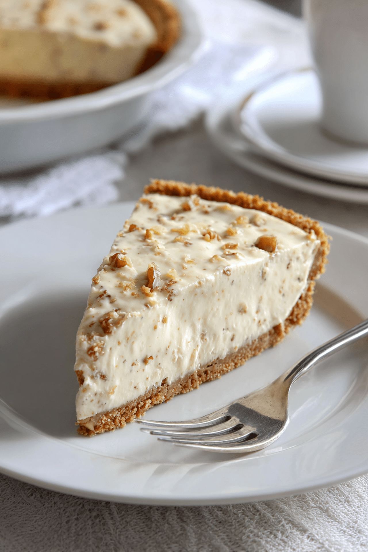Walnut Cream Pie
