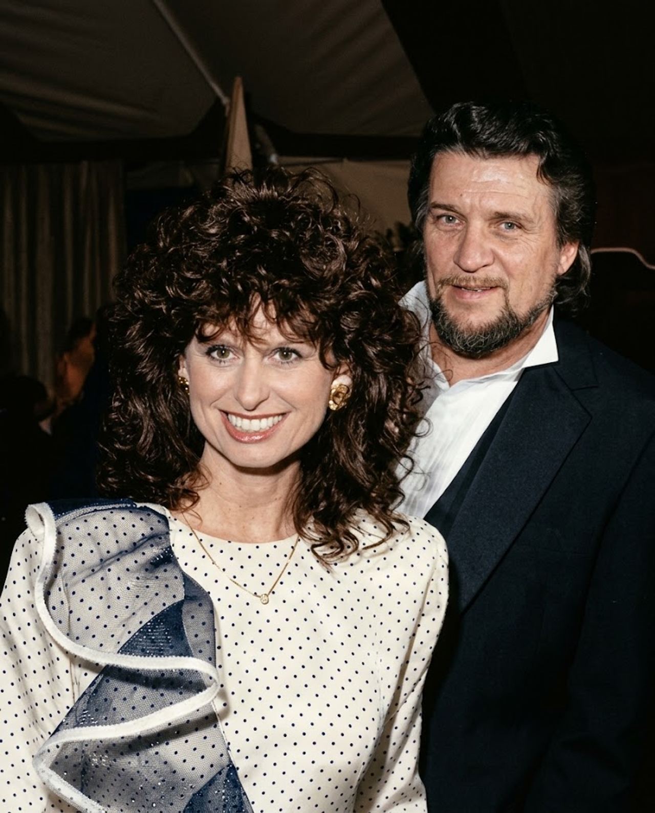 Waylon Jennings built a legend on being an untamable outlaw, but it took three broken marriages before he found the woma