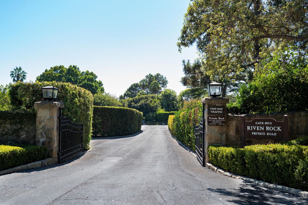 The Sussexes lived behind the private gates of Montecito's Riven Rock neighborhood, an area known for large estates and secluded properties. Their home there became the family's U.S. base for six years. | Source: Getty Images