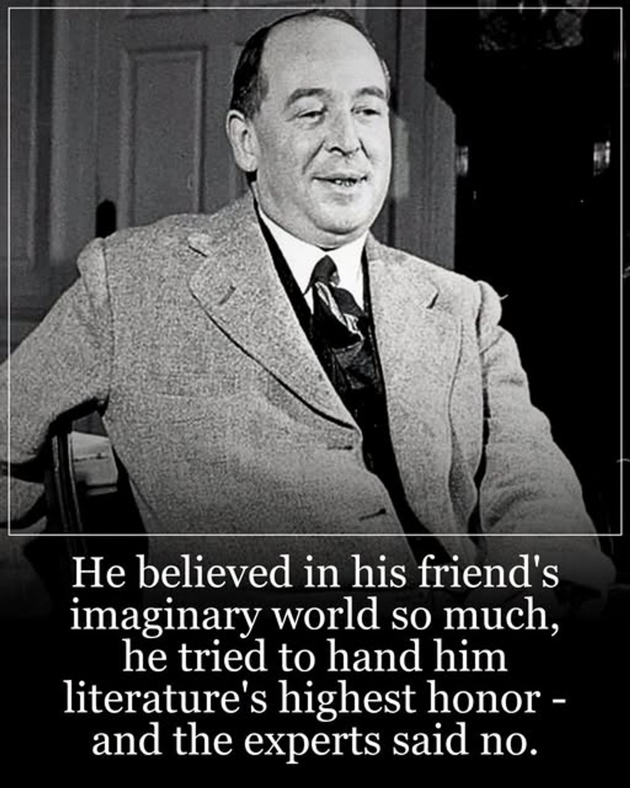 When C.S. Lewis Nominated Tolkien for the Nobel Prize