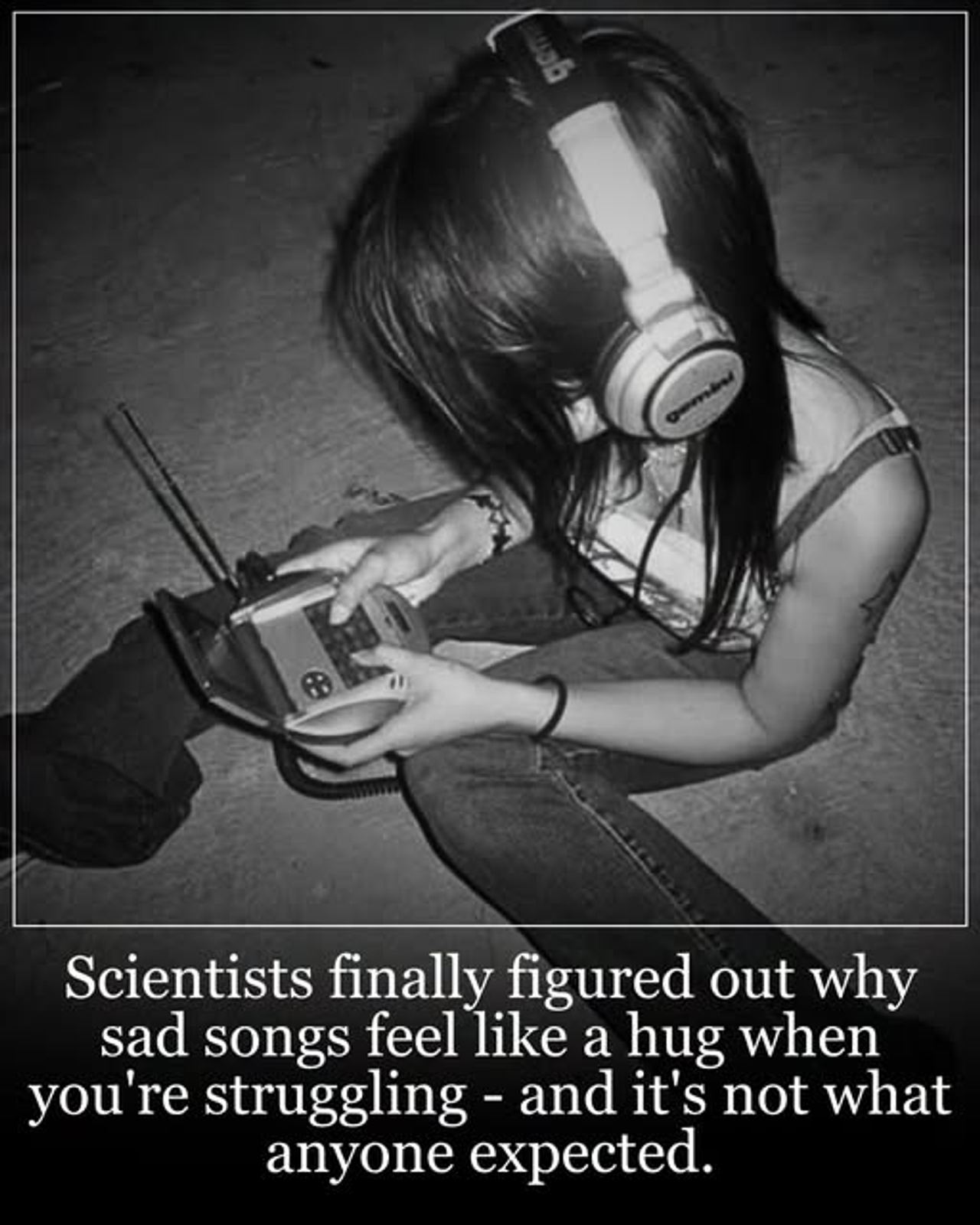 Why sad songs can feel comforting to people with depression