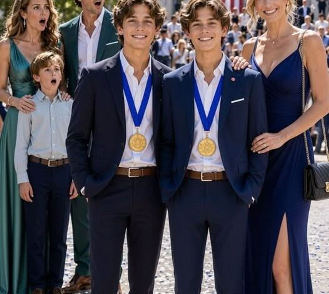 13 Years After Leaving Me Pregnant With Twins, My Ex Smirked When He Saw Us at His Sons CompetitionUntil Both My Boys Wo