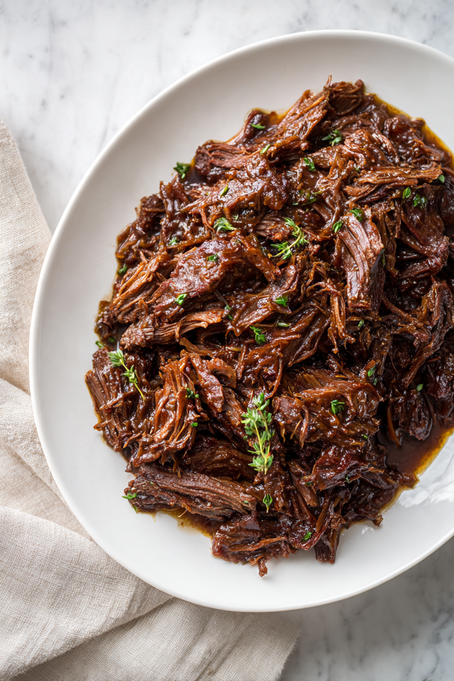 3-Ingredient Balsamic Pot Roast