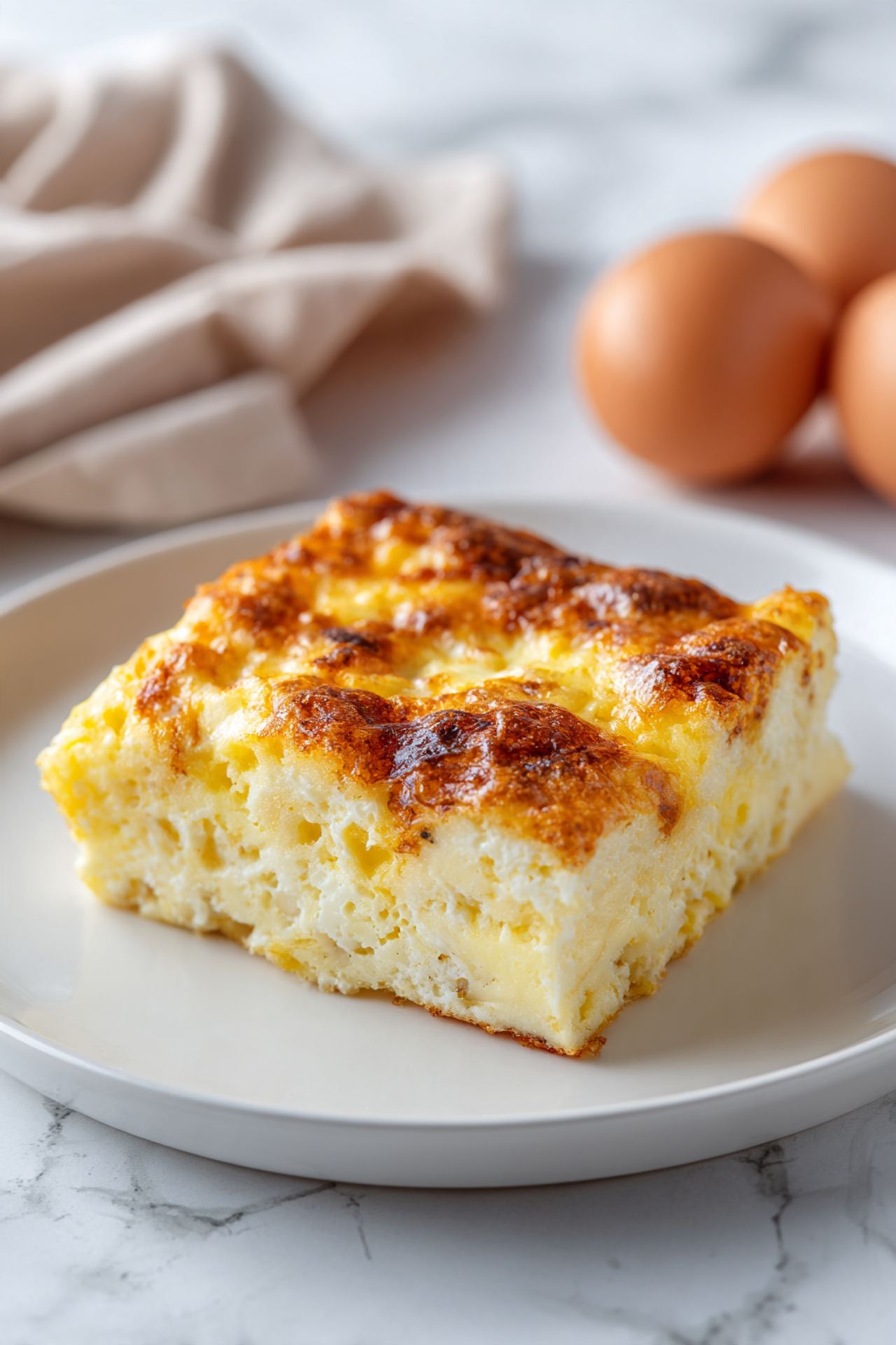 3-Ingredient Breakfast Egg Bake