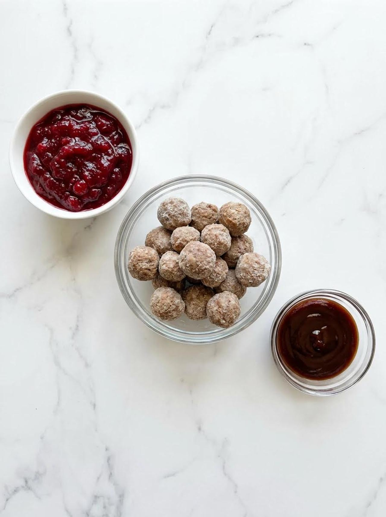 3-Ingredient Cranberry BBQ Meatballs