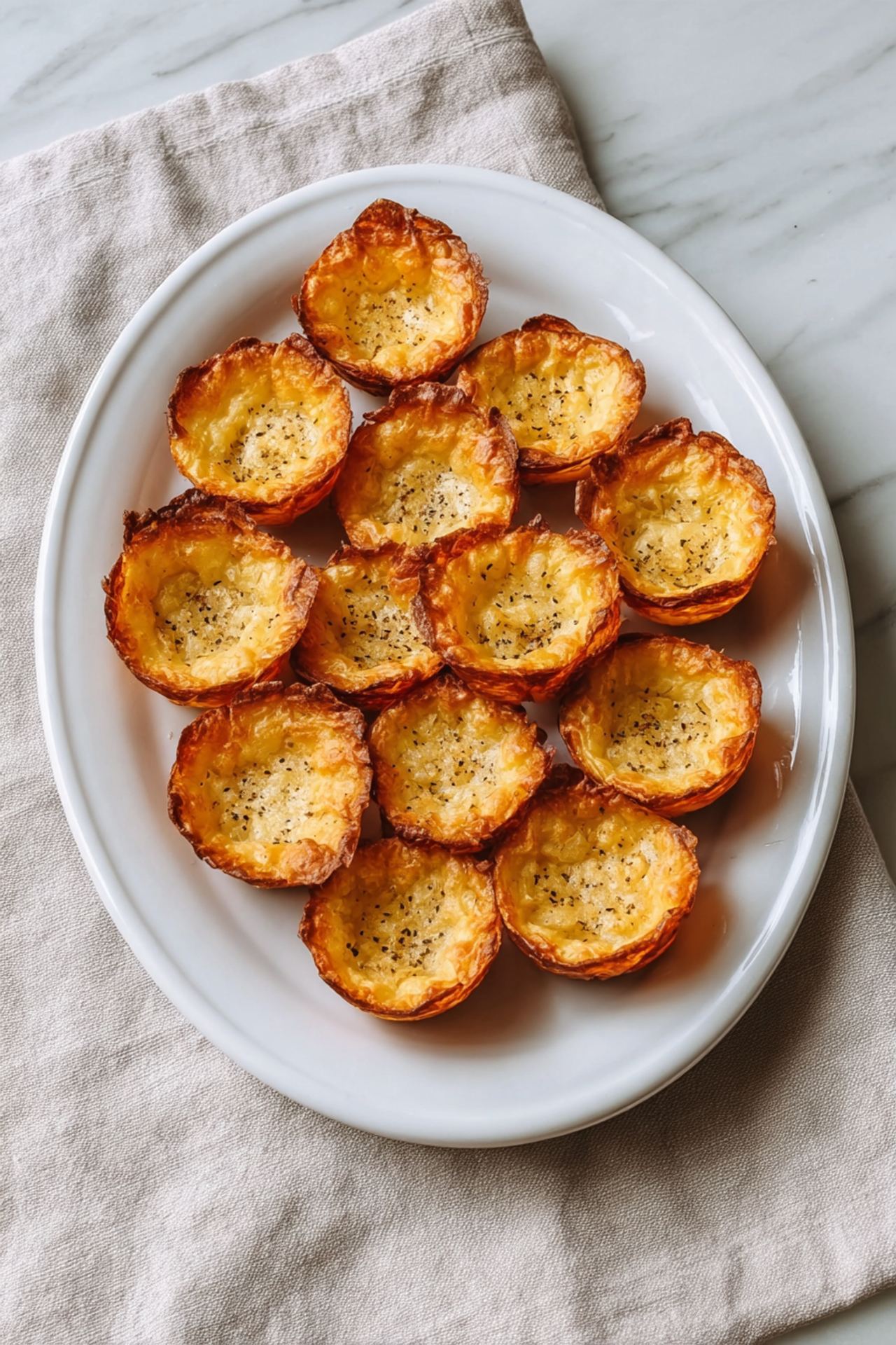 3-Ingredient Crispy Potato Cups