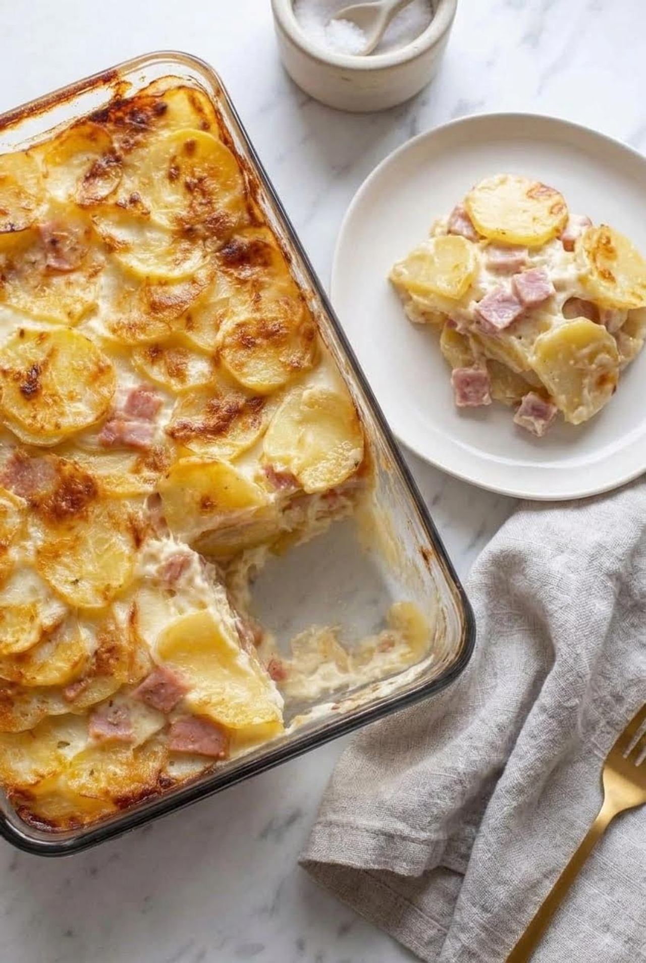 3-Ingredient Spam Potato Bake