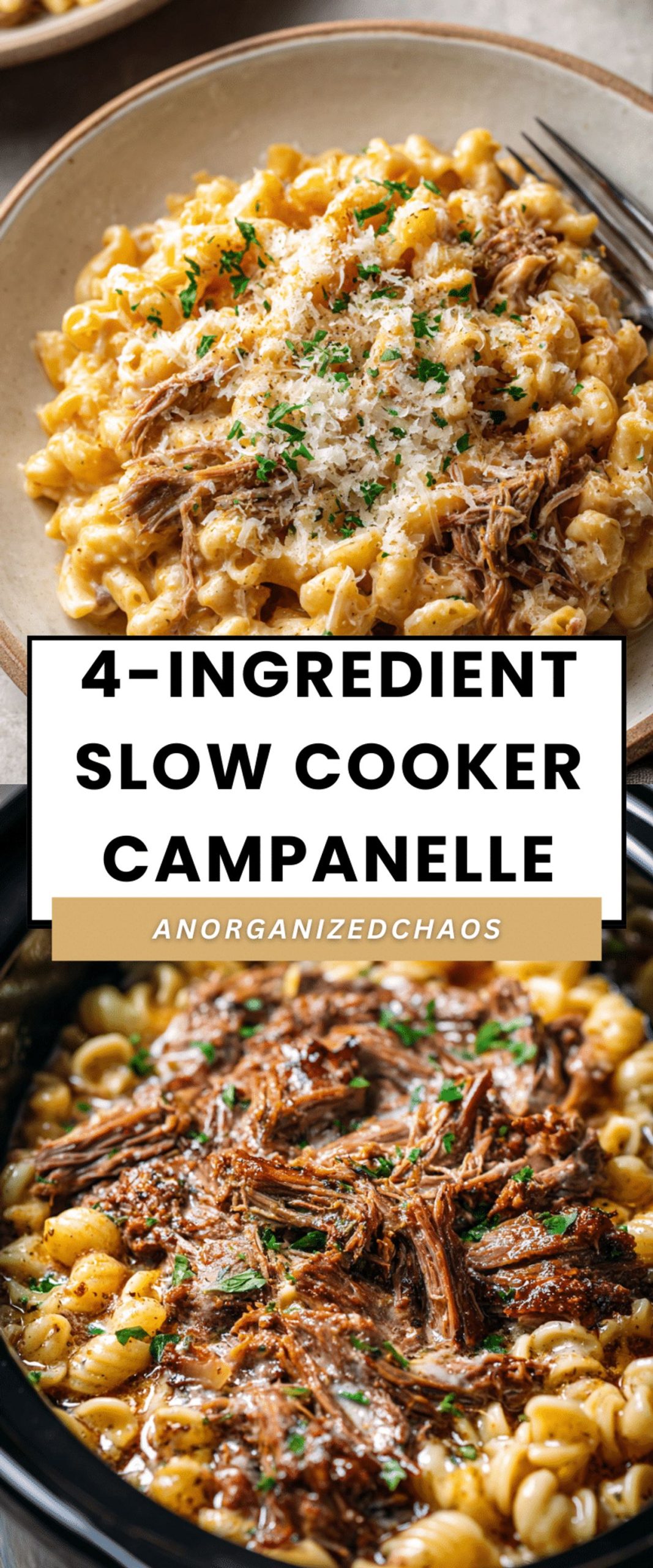 4-Ingredient Slow Cooker Campanelle