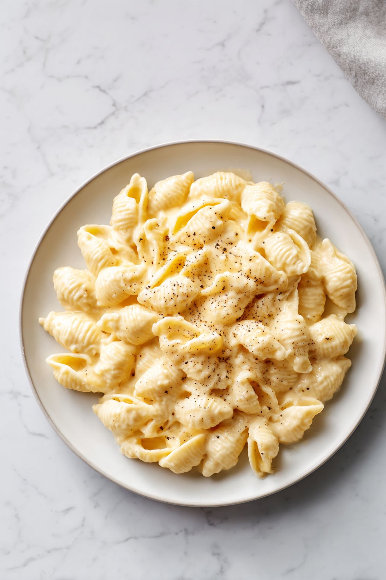 4-Ingredient Slow Cooker Cheesy Pasta