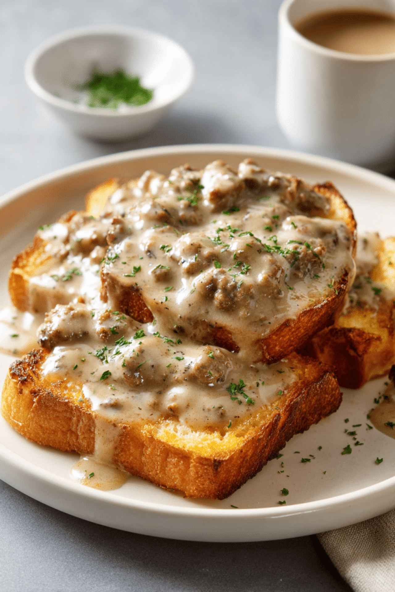 4-Ingredient Slow Cooker Hamburger Gravy