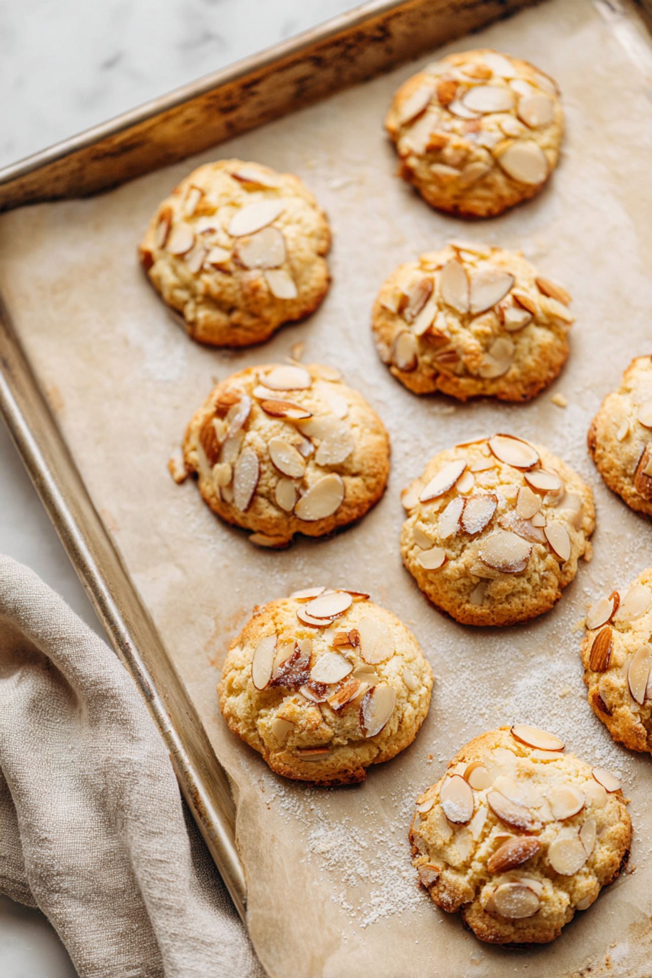 Almond Croissant Cookies