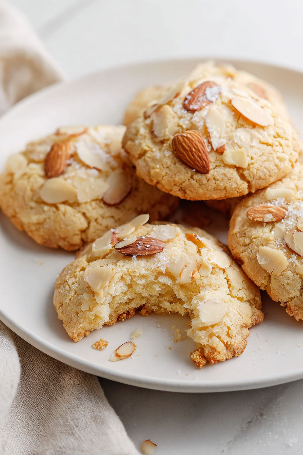 Almond Croissant Cookies