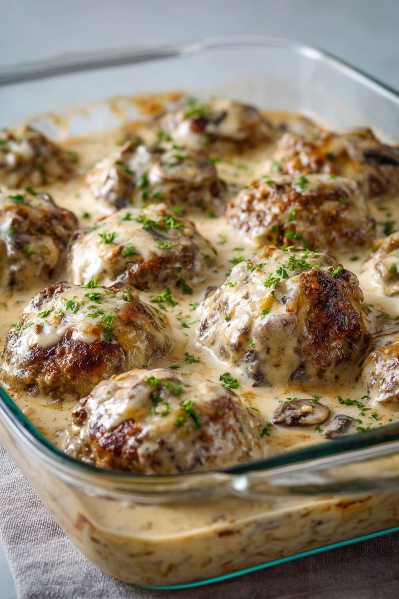 Amish Hamburger Steak Bake