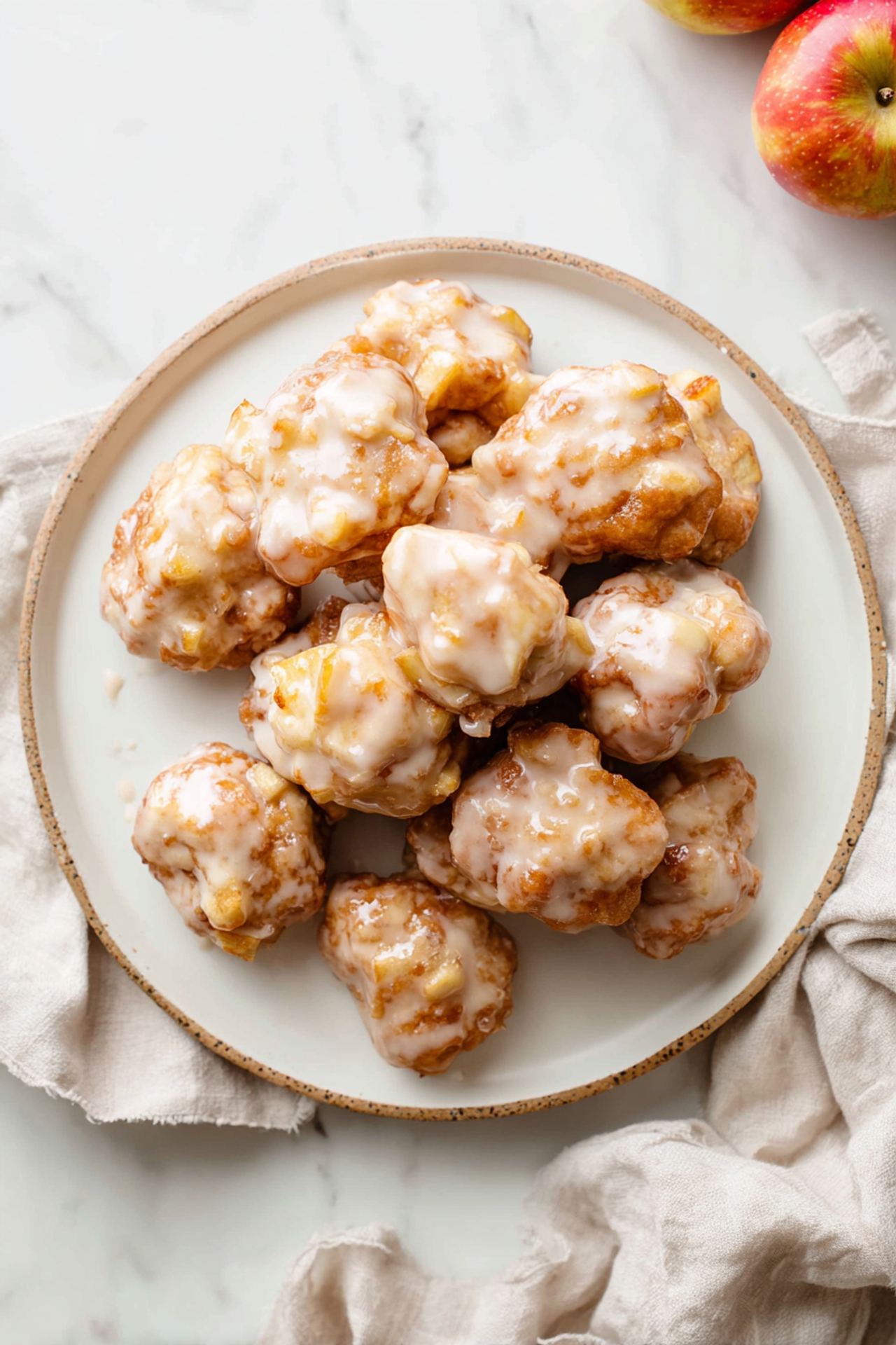 Apple Fritter Bites