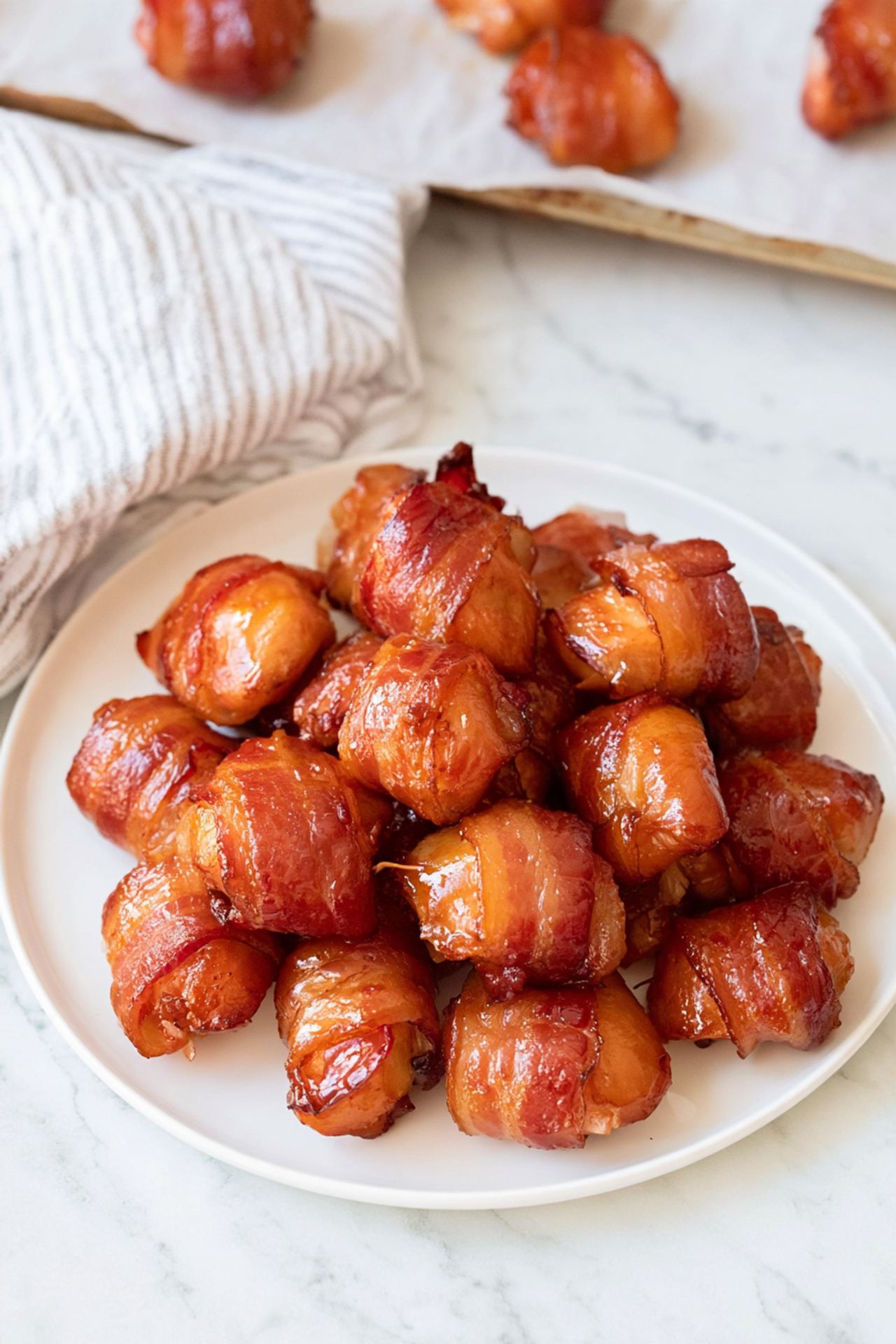 Bacon-Wrapped Chicken Bites