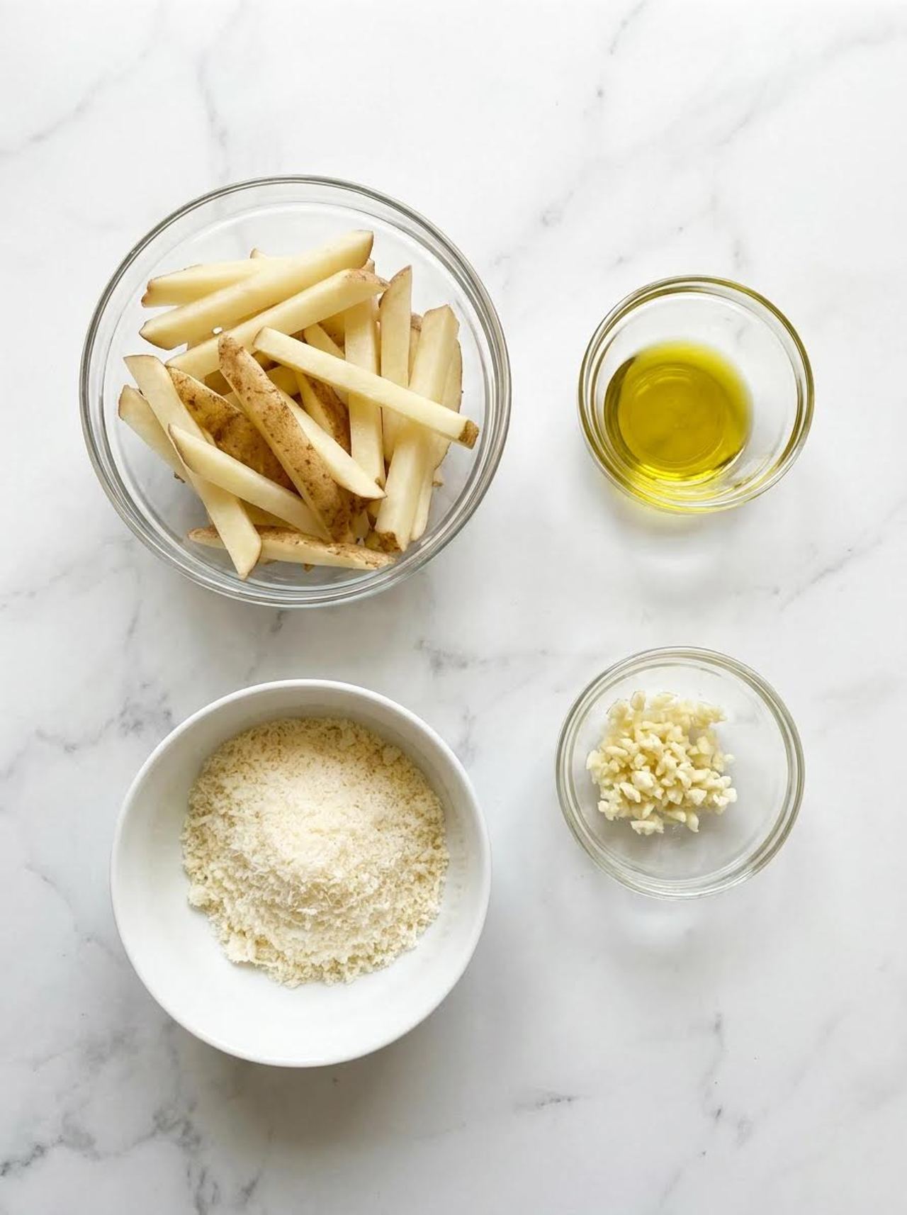 Baked Garlic Parmesan Fries
