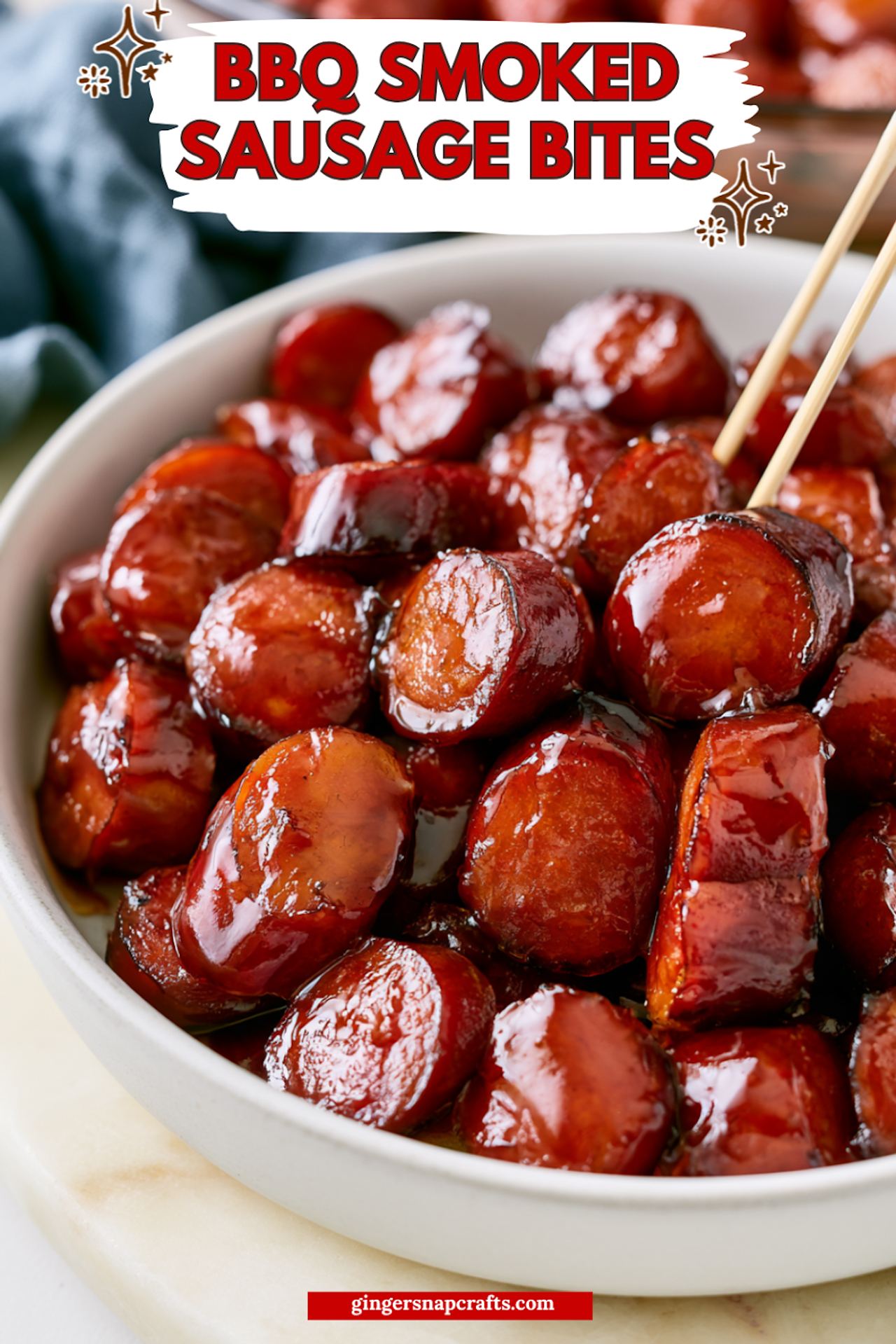 BBQ Smoked Sausage Bites
