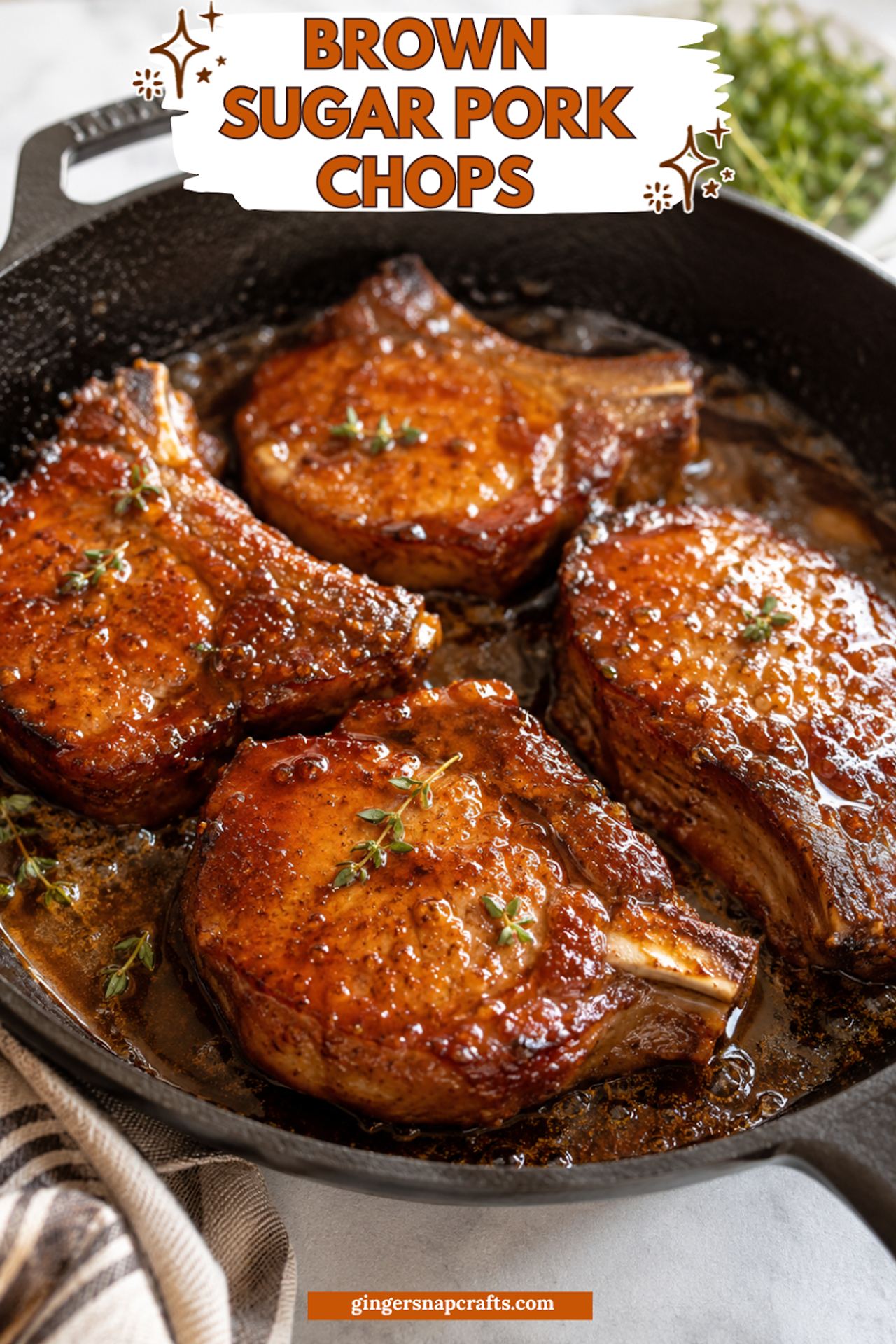 Brown Sugar Pork Chops