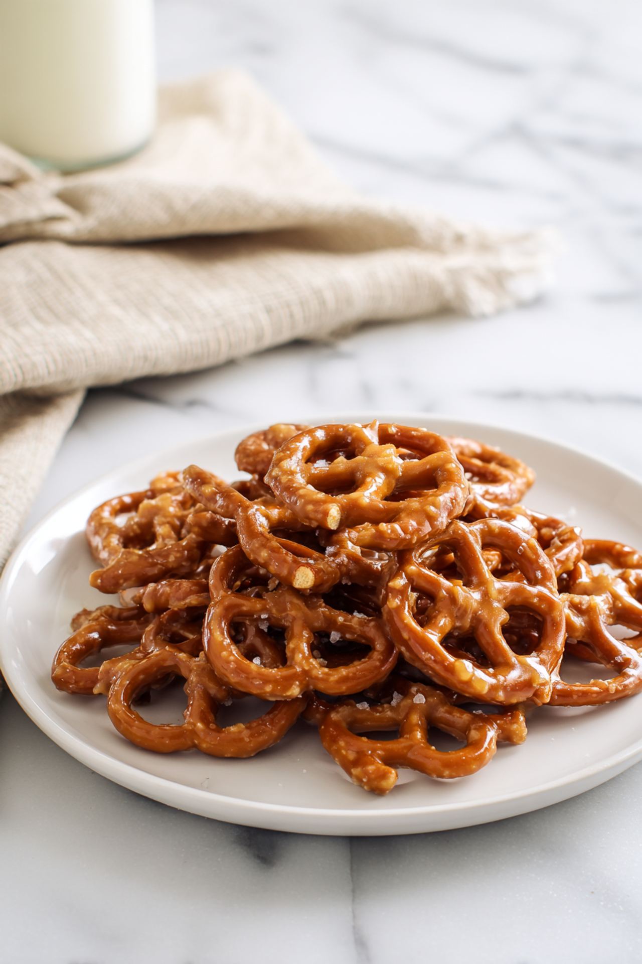 Butter Toffee Pretzels