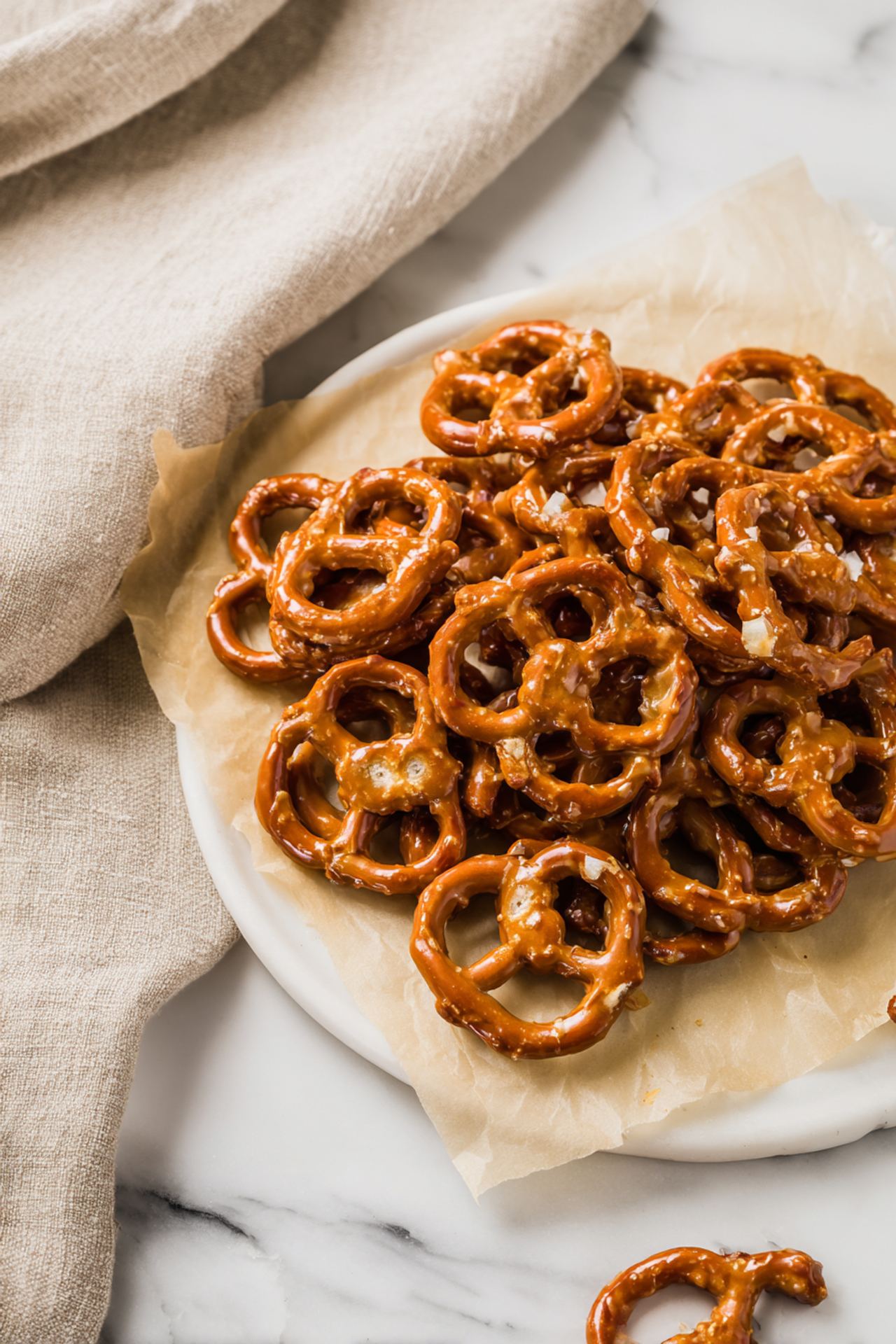 Butter Toffee Pretzels