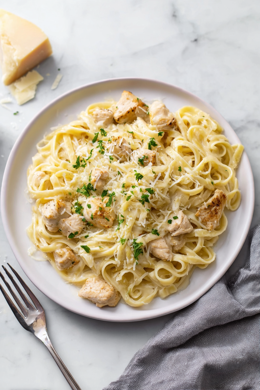 Buttery Chicken and Noodles