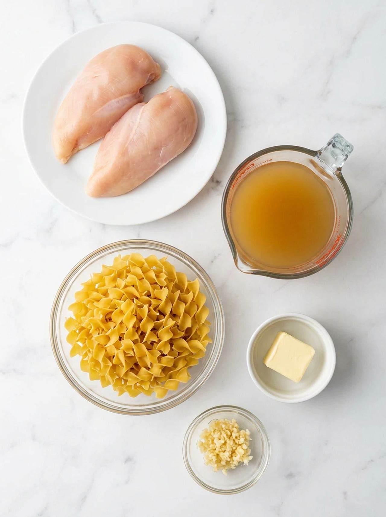 Buttery Chicken and Noodles