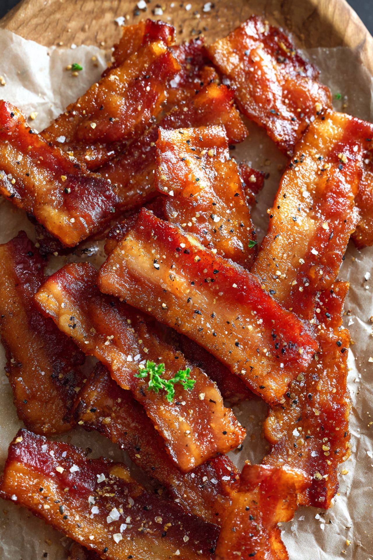 Candied Bacon Crackers