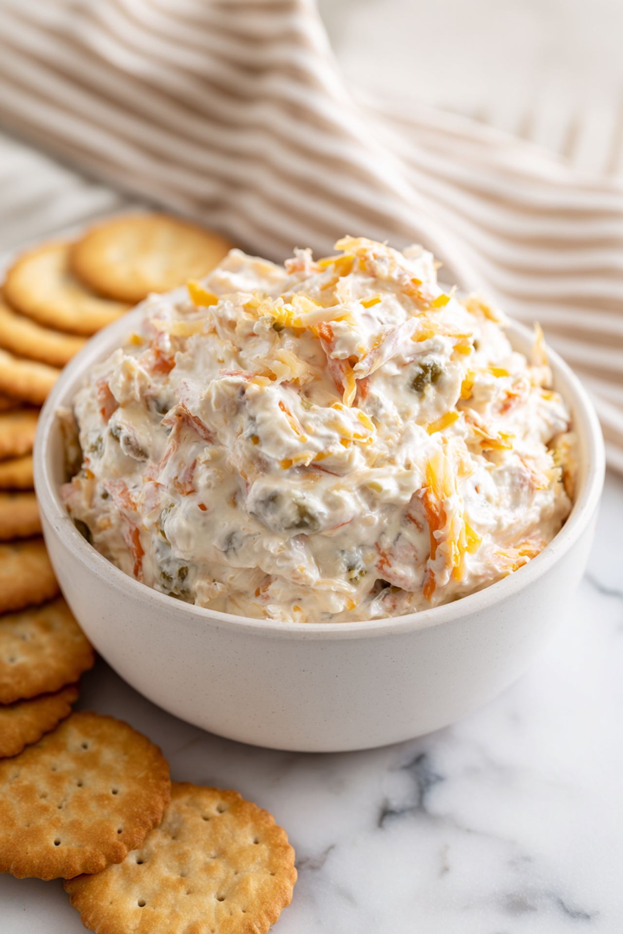 Cheddar Olive Dip