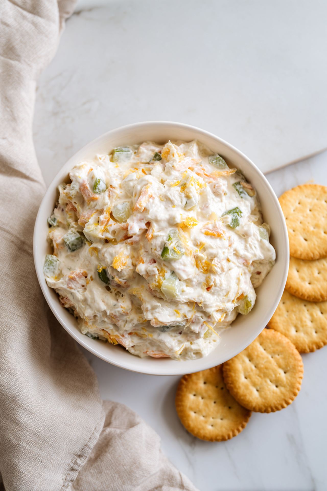 Cheddar Olive Dip
