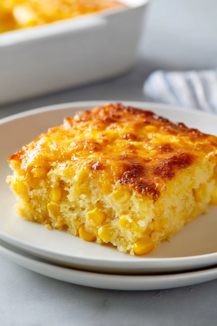 Cheesy Corn Pudding