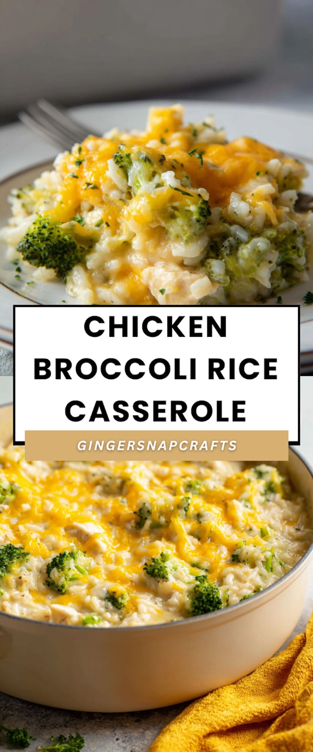 Chicken Broccoli Rice Casserole