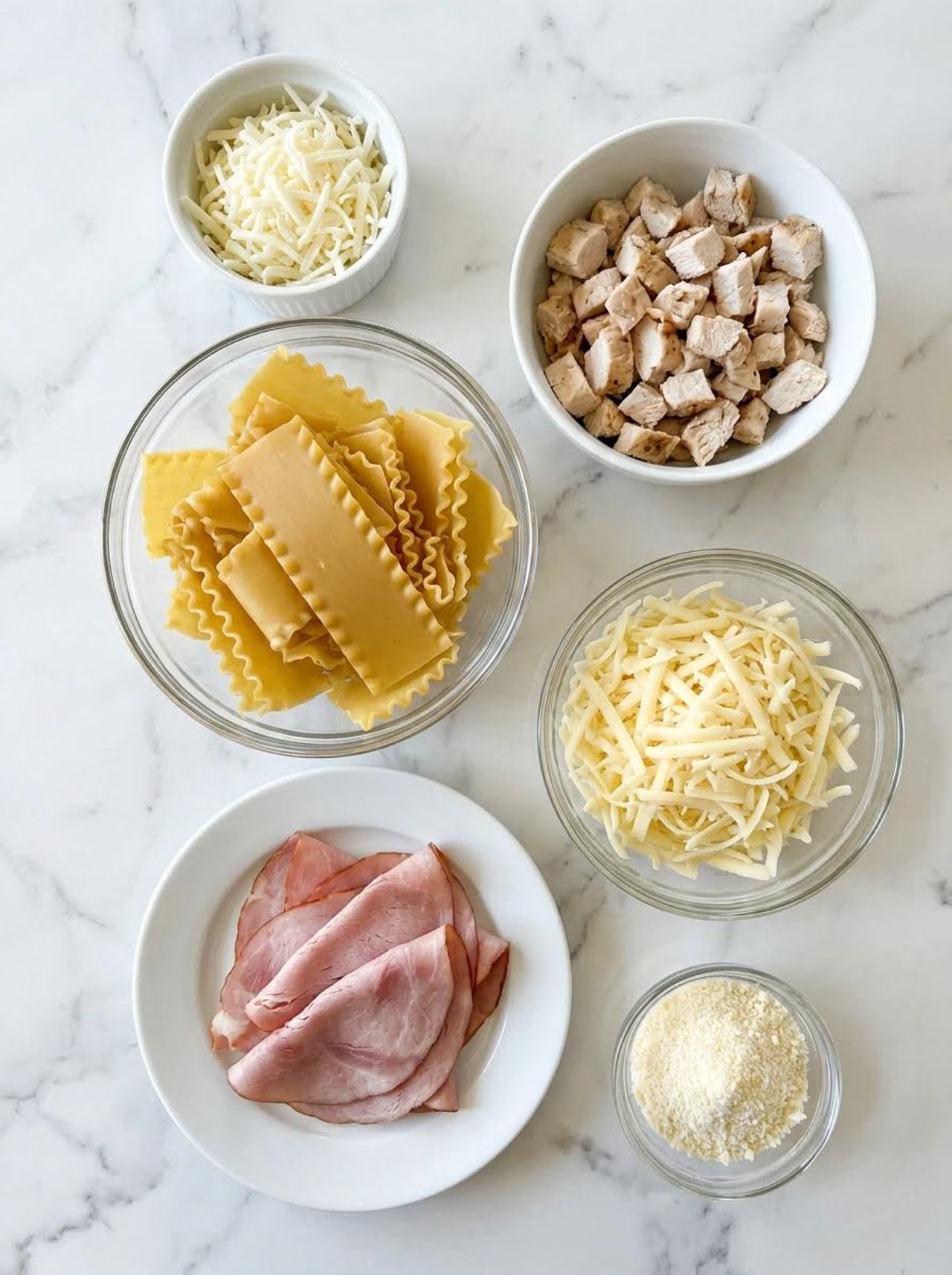 Chicken Cordon Bleu Lasagna